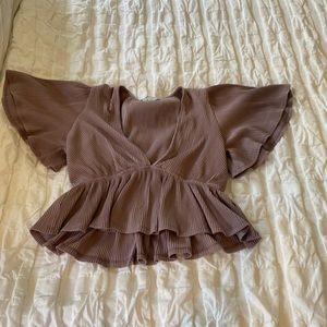 UO mauve top